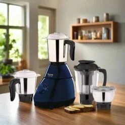 Butterfly Jet Elite Mixer Grinder, 750W, 4 Jars (Grey) - Image 3