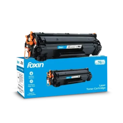 Foxin FTC 78A Black Laser Toner Cartridge Compatible for HP LaserJet P1566, 1606DN, LBP-6200D, 6230DW (Black)